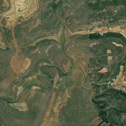 Abánades High Resolution Satellite Map