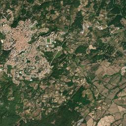 Tempio Pausania High Resolution Satellite Map