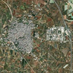 Acquaviva delle Fonti High Resolution Satellite Map