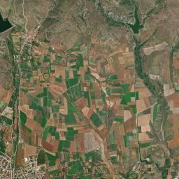 Merzifon İlçesi High Resolution Satellite Map