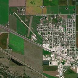 Cozad High Resolution Satellite Map