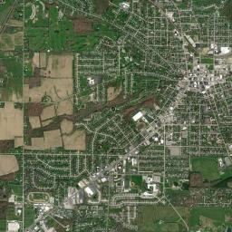 Ashland High Resolution Satellite Map