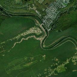 Jim Thorpe High Resolution Satellite Map