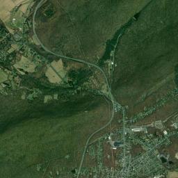 Wind Gap High Resolution Satellite Map