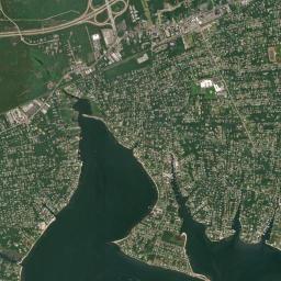 Hampton Bays High Resolution Satellite Map