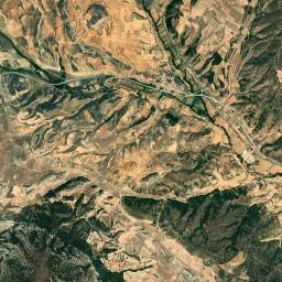 Vivel del Río Martín High Resolution Satellite Map