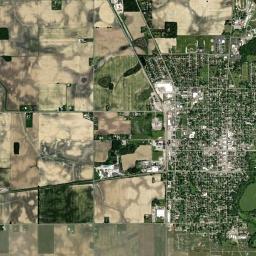 Wyandot County High Resolution Satellite Map