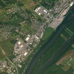 Hummels Wharf High Resolution Satellite Map