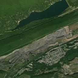 Coaldale High Resolution Satellite Map