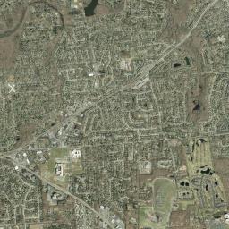 Hauppauge High Resolution Satellite Map