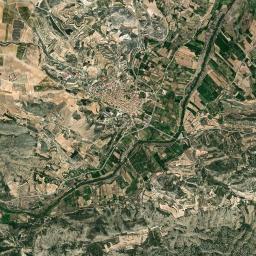 Mas de las Matas High Resolution Satellite Map