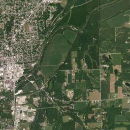 Wabash High Resolution Satellite Map