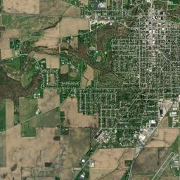 Bucyrus High Resolution Satellite Map