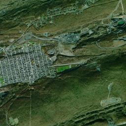 Mount Carmel High Resolution Satellite Map