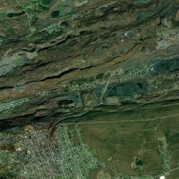 Frackville High Resolution Satellite Map