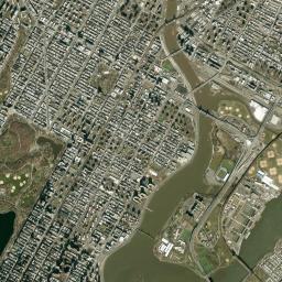Harlem High Resolution Satellite Map