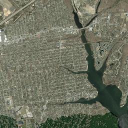 Mastic High Resolution Satellite Map