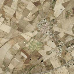 La Fuente de San Esteban High Resolution Satellite Map