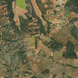 Málaga del Fresno High Resolution Satellite Map