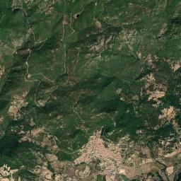 Berchidda High Resolution Satellite Map