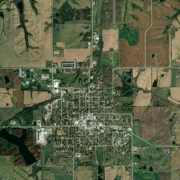 Corydon High Resolution Satellite Map