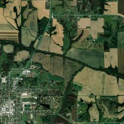 Bloomfield High Resolution Satellite Map