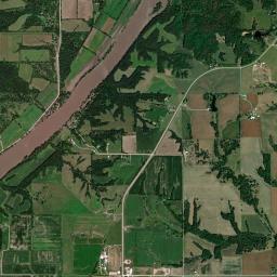 Van Buren County High Resolution Satellite Map