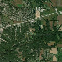 Germantown Hills High Resolution Satellite Map