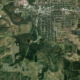 Watseka High Resolution Satellite Map