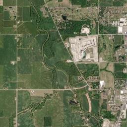 Aerial view of Bluffton