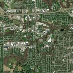 Richland County High Resolution Satellite Map