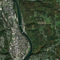 Beaver Falls High Resolution Satellite Map