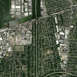 Bay Wood High Resolution Satellite Map