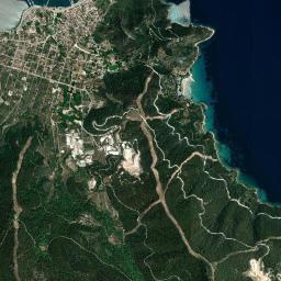 Thásos High Resolution Satellite Map