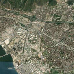 Körfez High Resolution Satellite Map