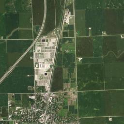 Onarga High Resolution Satellite Map