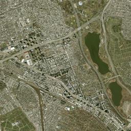 Kew Gardens High Resolution Satellite Map