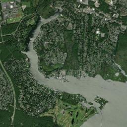 Oakdale High Resolution Satellite Map