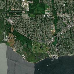 West Sayville High Resolution Satellite Map