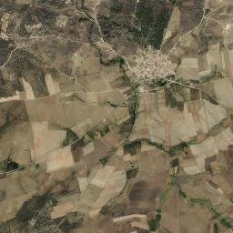 Villar de Ciervo High Resolution Satellite Map