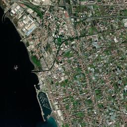 Pompei High Resolution Satellite Map