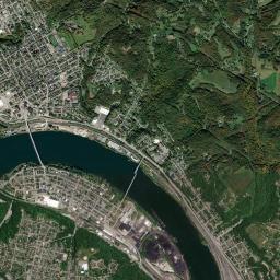 Monaca High Resolution Satellite Map