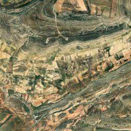 Fuentes Calientes High Resolution Satellite Map