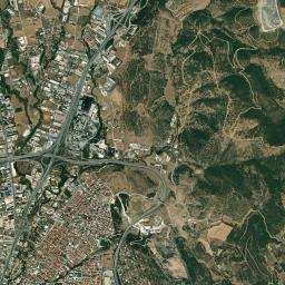 Efkarpía High Resolution Satellite Map