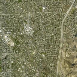 Holladay High Resolution Satellite Map