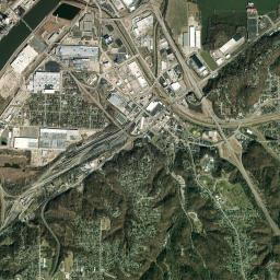 East Peoria High Resolution Satellite Map