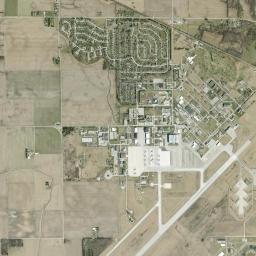 Grissom Air Force Base High Resolution Satellite Map