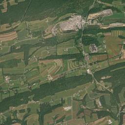 Aerial view of Meckley's Quarry