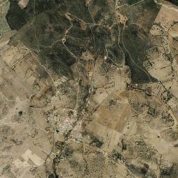 Frades de la Sierra High Resolution Satellite Map