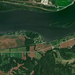 Aerial view of Spillman Creek